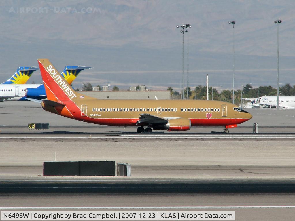 N649SW, 1997 Boeing 737-3H4 C/N 27719, Southwest Airlines / 1997 Boeing 737-3H4