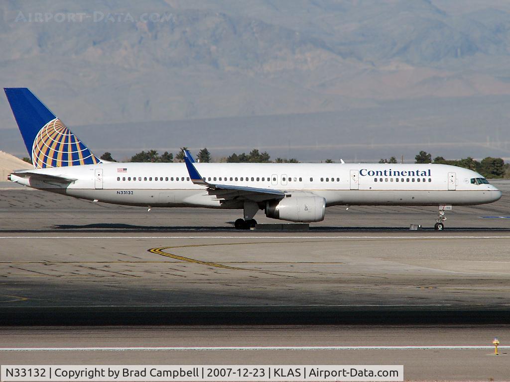 N33132, 1998 Boeing 757-224 C/N 29281, Continental Airlines / 1998 Boeing 757-224