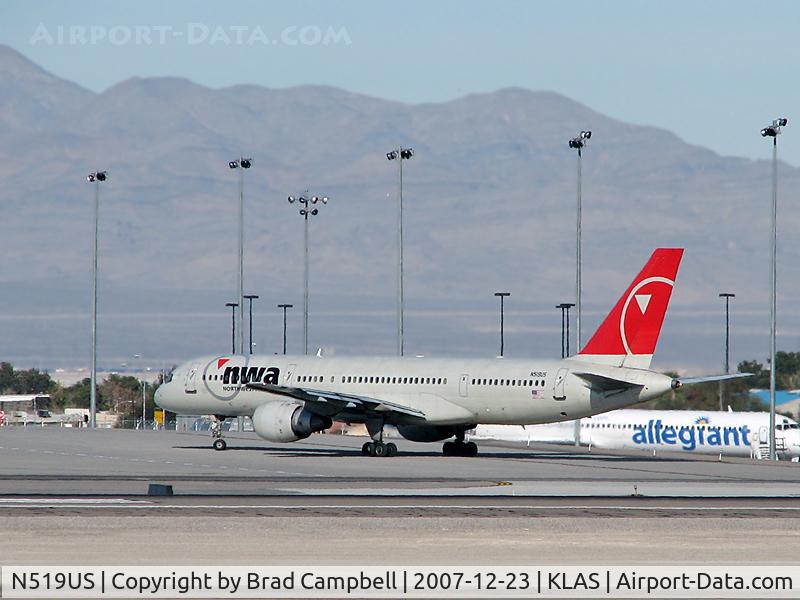 N519US, 1986 Boeing 757-251 C/N 23207, Northwest Airlines / 1986 Boeing 757-251
