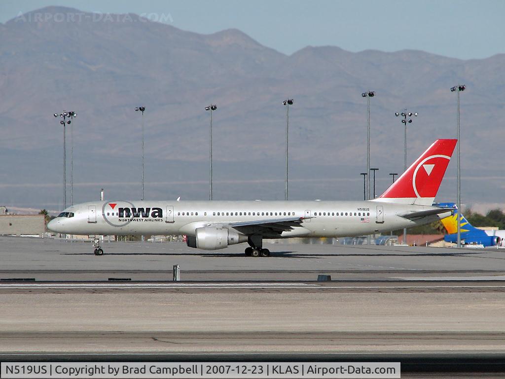 N519US, 1986 Boeing 757-251 C/N 23207, Northwest Airlines / 1986 Boeing 757-251