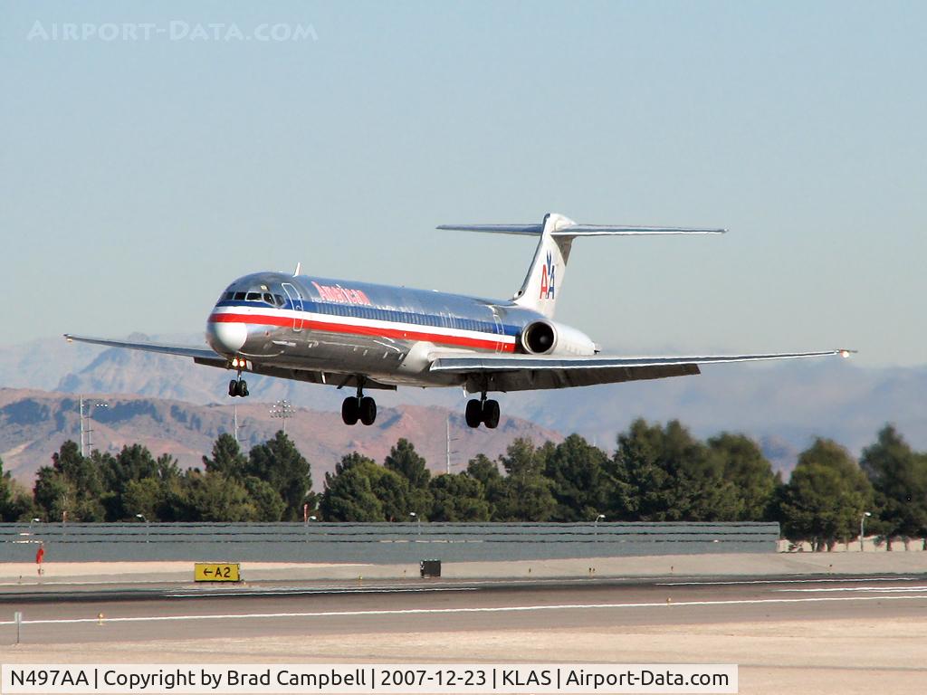 N497AA, 1989 McDonnell Douglas MD-82 (DC-9-82) C/N 49735, American Airlines / 1989 Mcdonnell Douglas DC-9-82(MD-82)