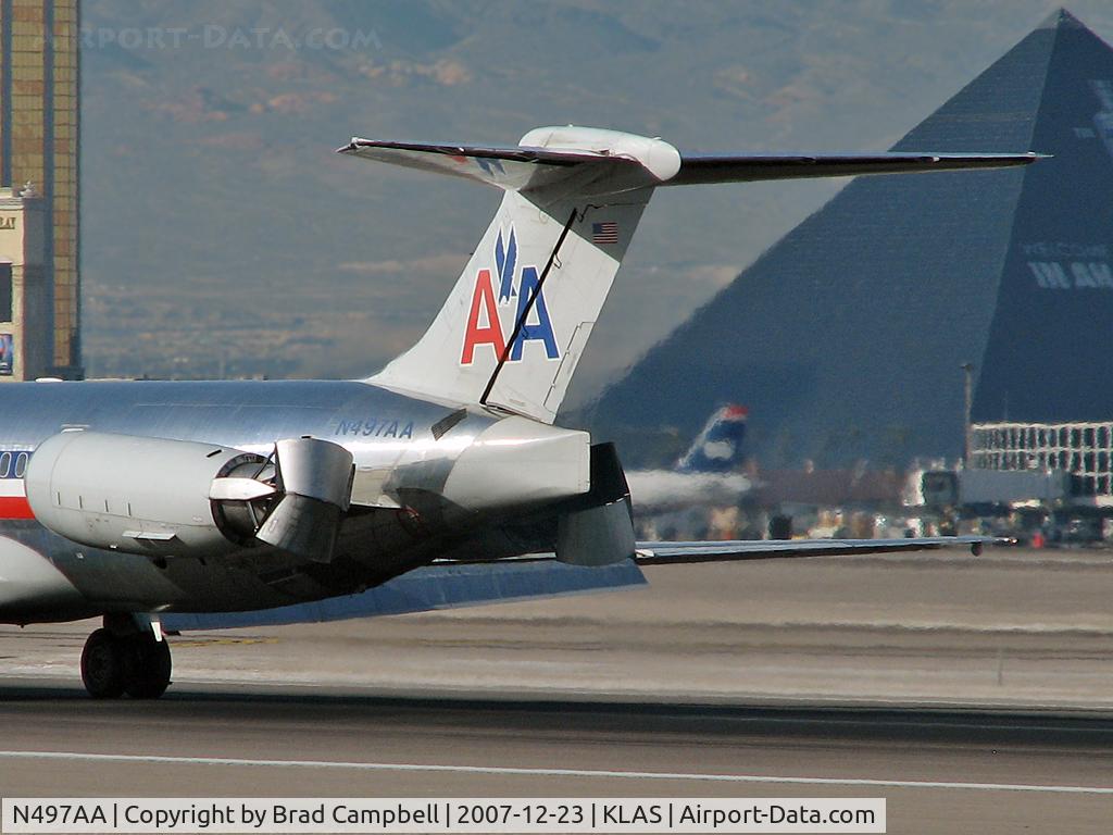 N497AA, 1989 McDonnell Douglas MD-82 (DC-9-82) C/N 49735, American Airlines / 1989 Mcdonnell Douglas DC-9-82(MD-82)