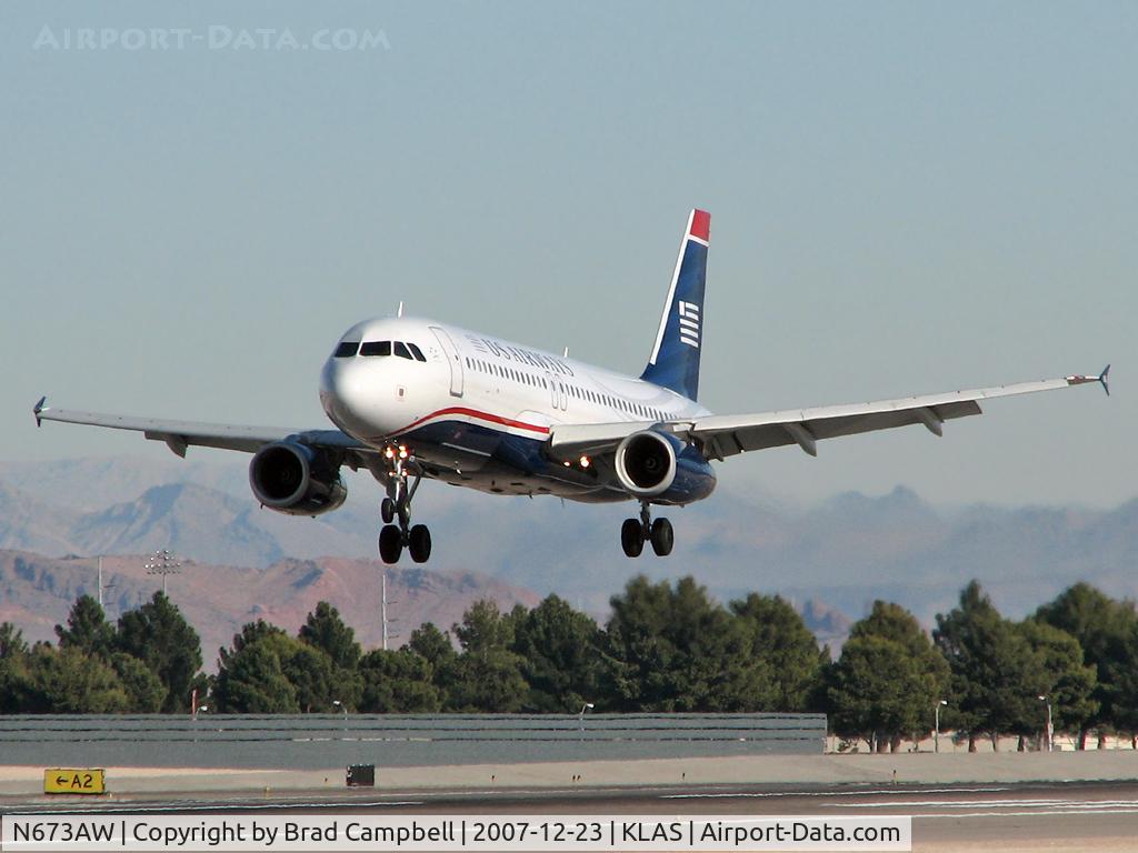 N673AW, 2004 Airbus A320-232 C/N 2312, US Airways / Airbus A320-232