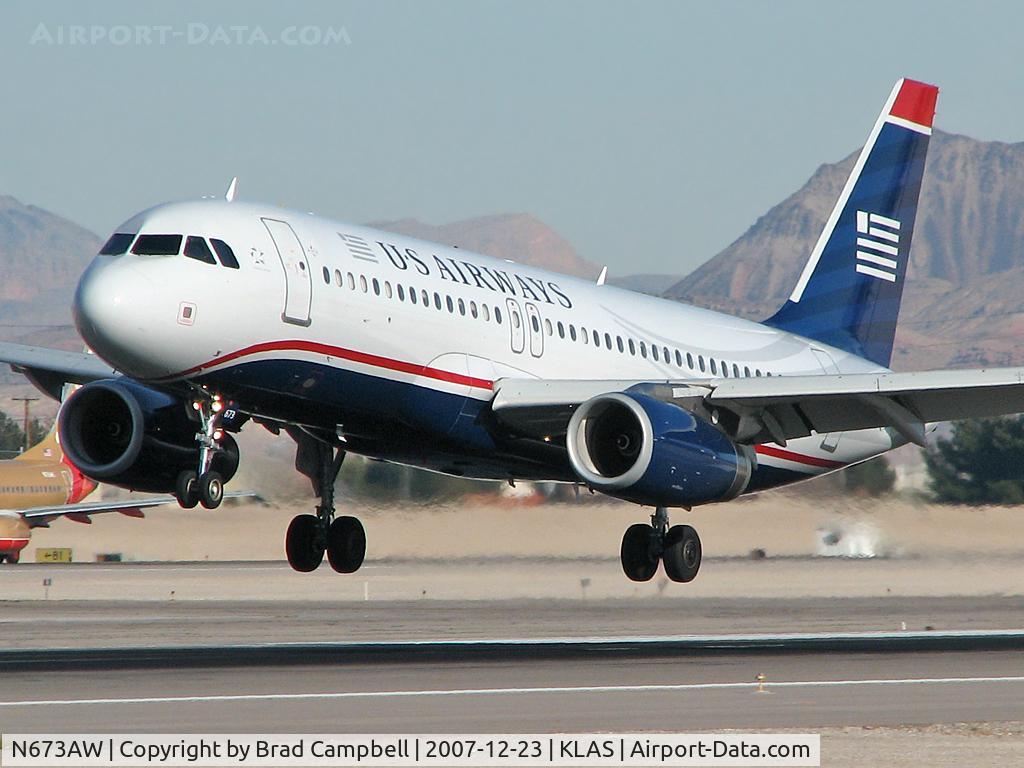 N673AW, 2004 Airbus A320-232 C/N 2312, US Airways / Airbus A320-232