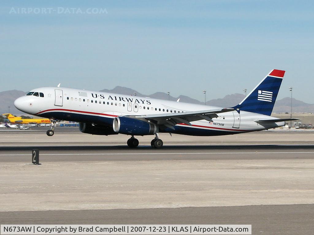 N673AW, 2004 Airbus A320-232 C/N 2312, US Airways / Airbus A320-232