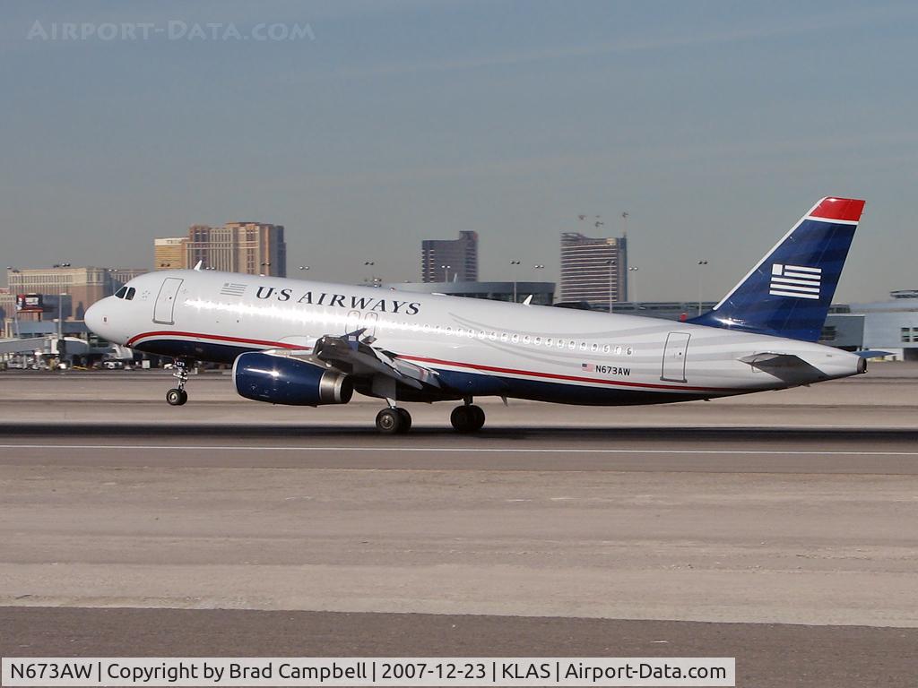 N673AW, 2004 Airbus A320-232 C/N 2312, US Airways / Airbus A320-232