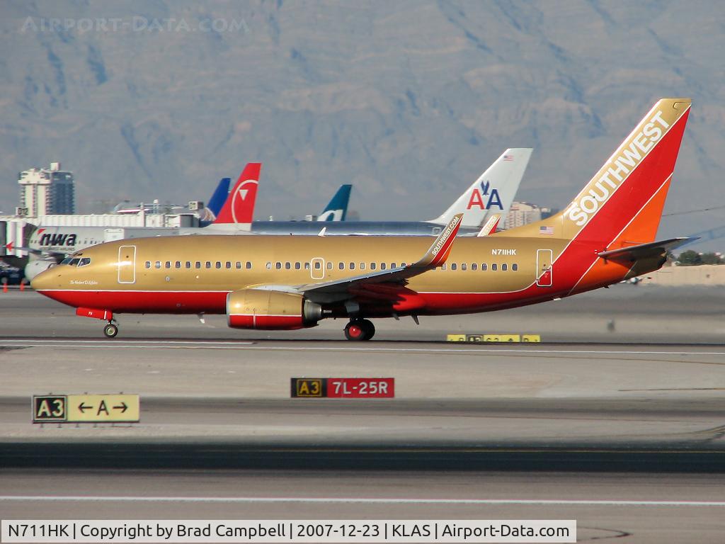 N711HK, 1998 Boeing 737-7H4 C/N 27845, Southwest Airlines - 'The Herbert D. Kelleher' / 1998 Boeing 737-7H4