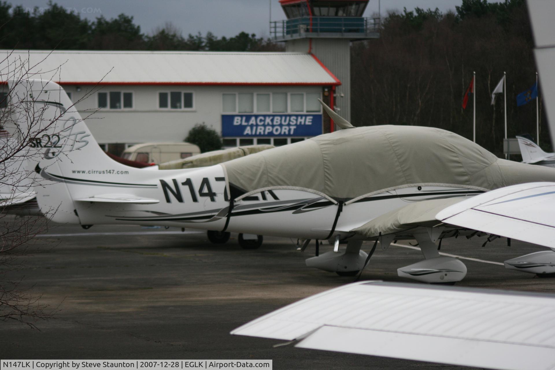 N147LK, 2005 Cirrus SR22 GTS C/N 1687, Taken at Blackbushe Airport 28th December 2007