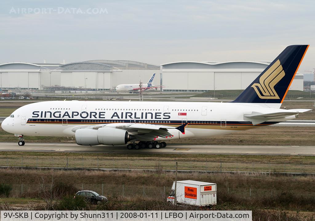9V-SKB, 2006 Airbus A380-841 C/N 005, Second A380 delivered as 