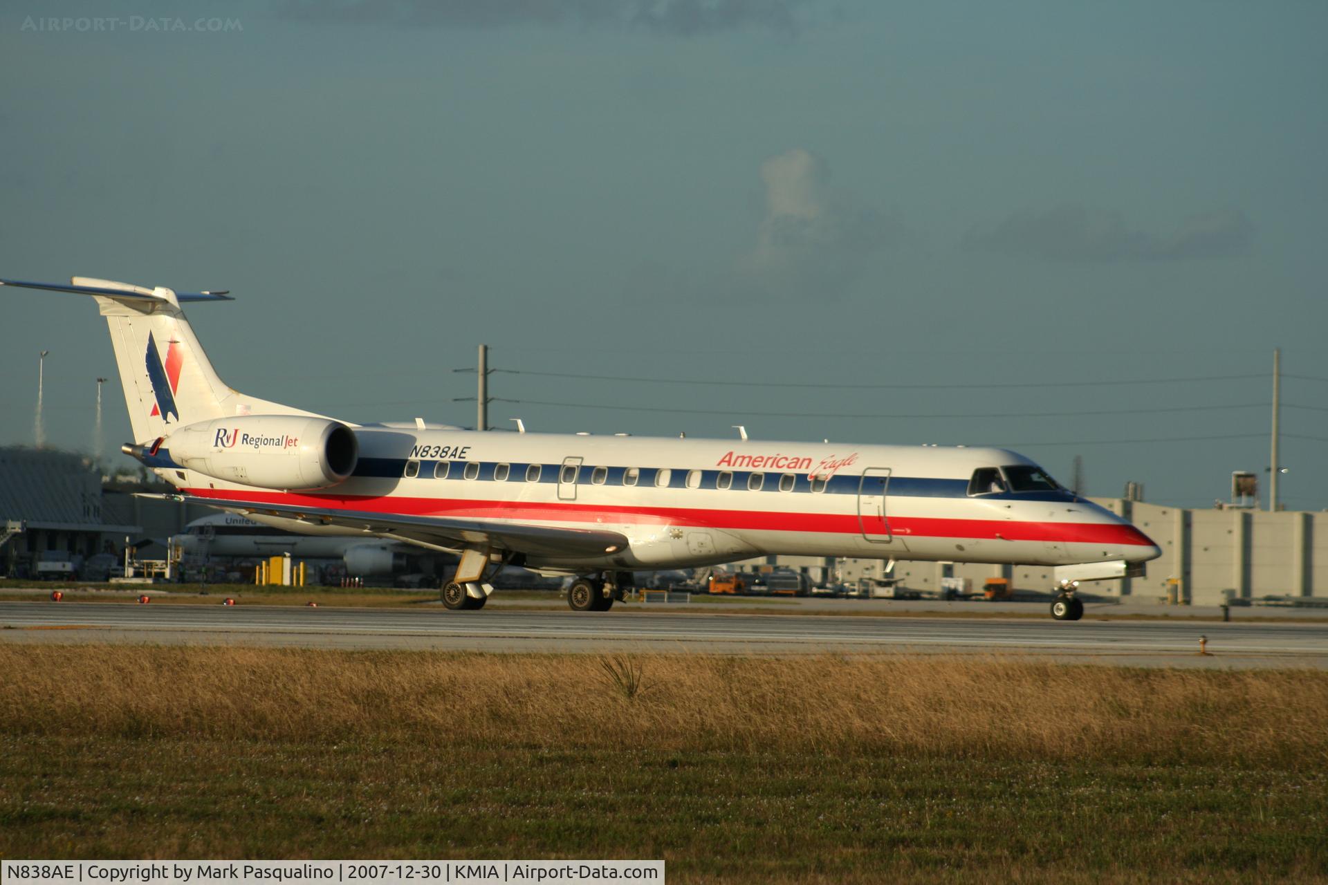 N838AE, 2002 Embraer ERJ-140LR (EMB-135KL) C/N 145651, EMB-135KL