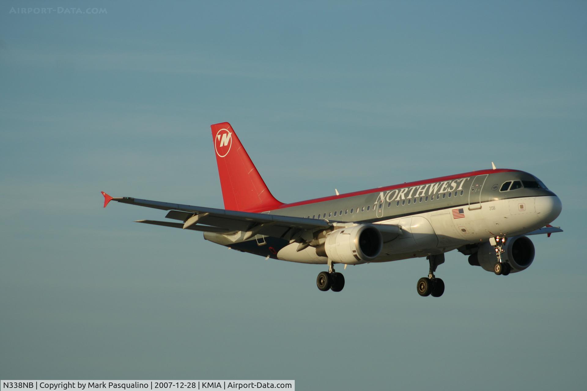 N338NB, 2002 Airbus A319-114 C/N 1693, Airbus A319