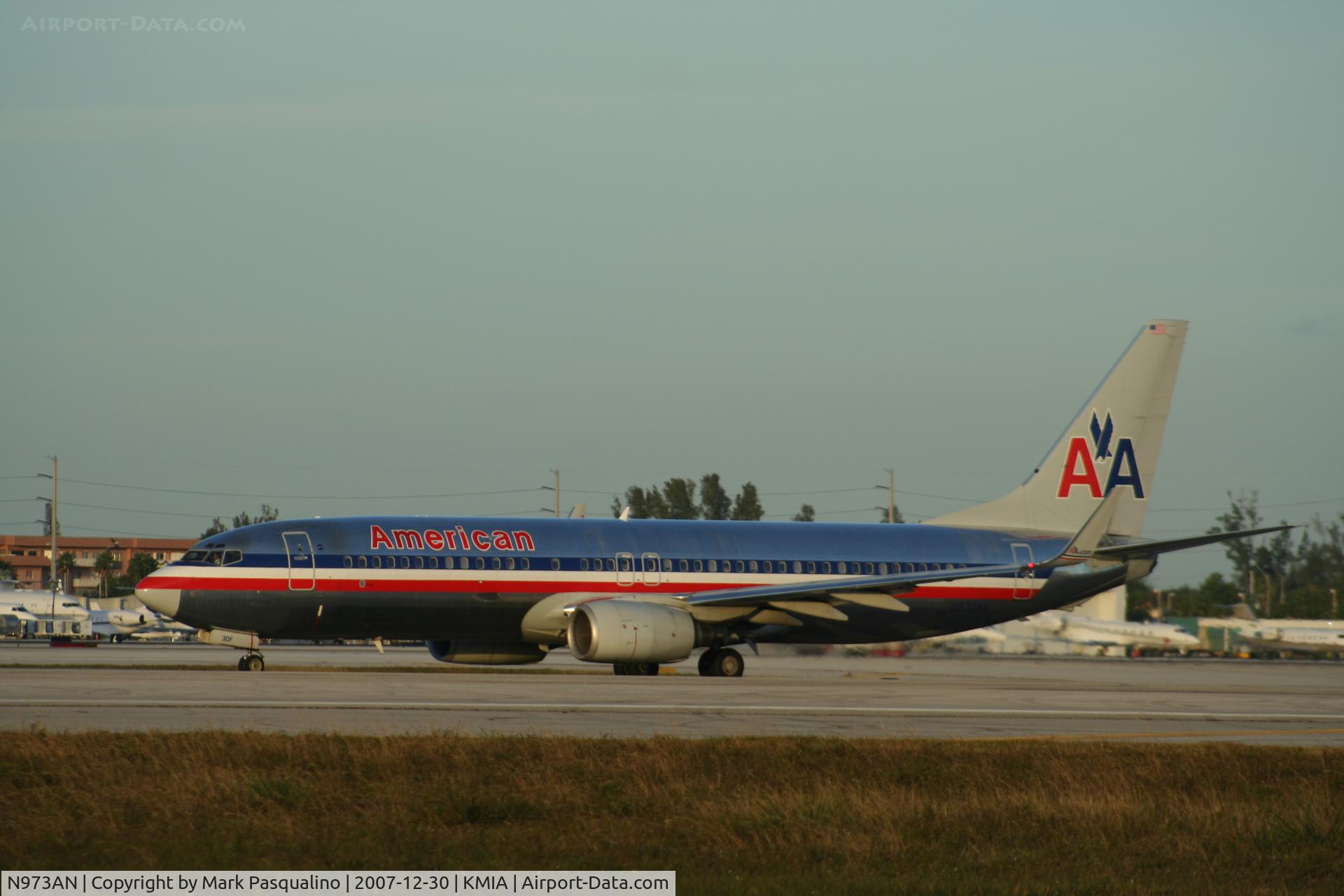 N973AN, 2001 Boeing 737-823 C/N 29548, Boeing 737-800