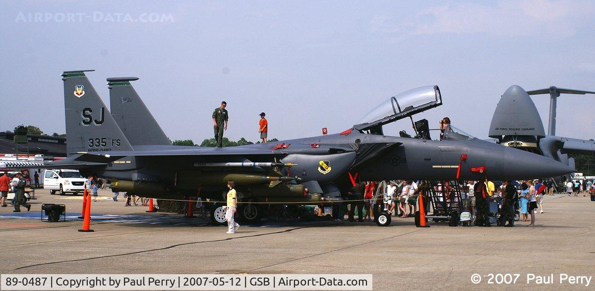 89-0487, 1989 McDonnell Douglas F-15E Strike Eagle C/N 1134/E109, Ah, the famous helo killer.