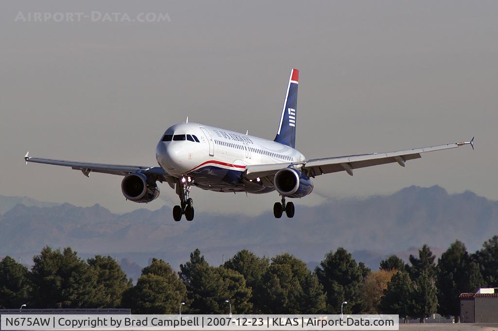 N675AW, 2005 Airbus A320-232 C/N 2405, US Airways / 2005 Airbus A320-232