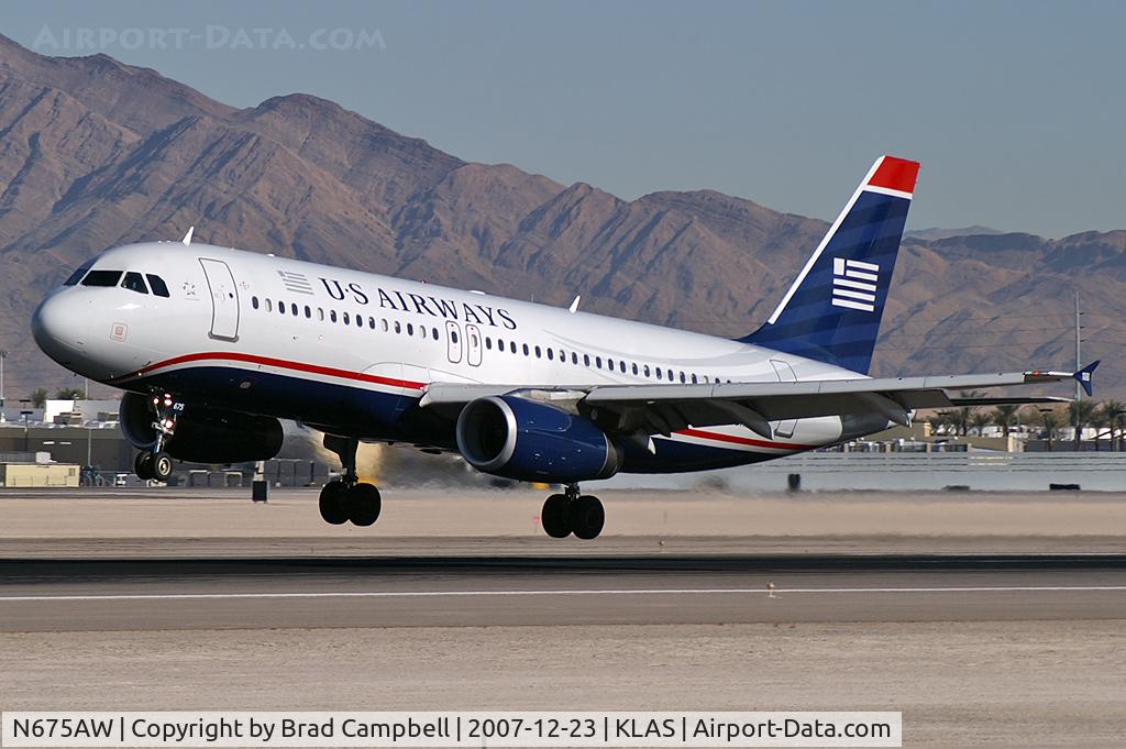 N675AW, 2005 Airbus A320-232 C/N 2405, US Airways / 2005 Airbus A320-232