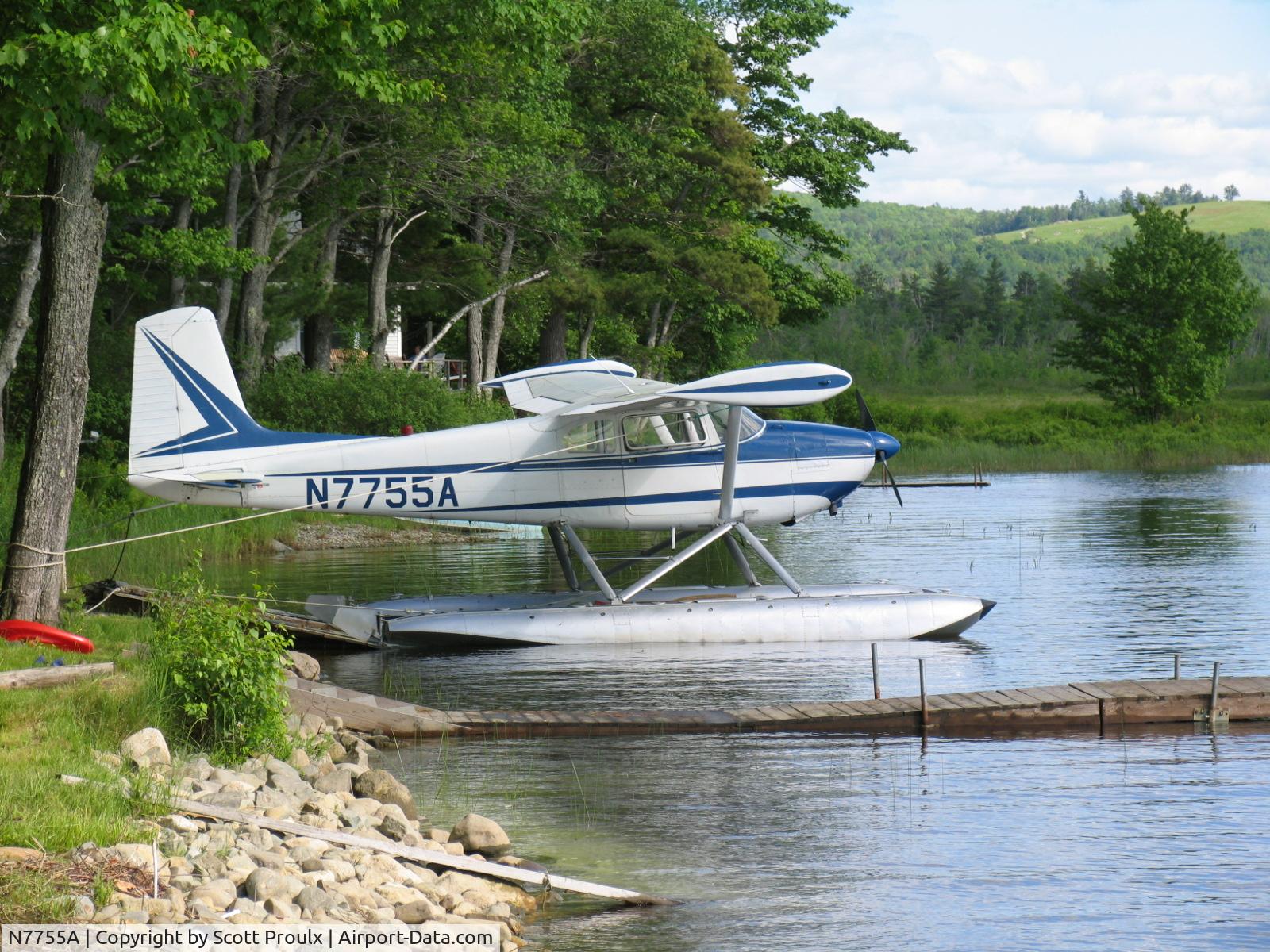 N7755A, 1956 Cessna 180 C/N 32652, Cessna 180
