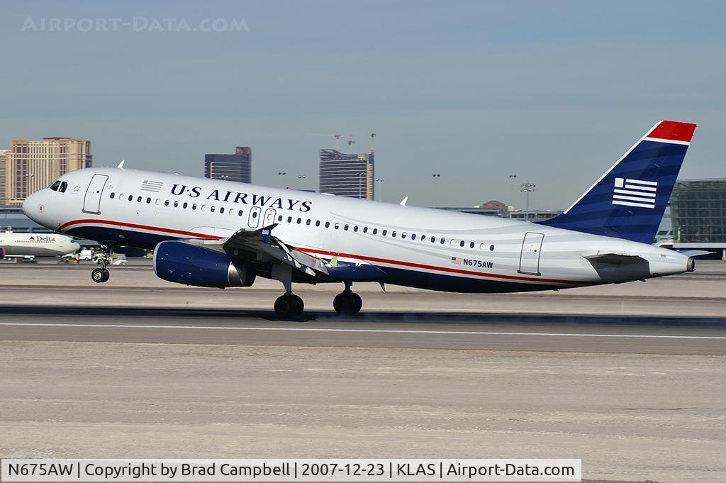 N675AW, 2005 Airbus A320-232 C/N 2405, US Airways / 2005 Airbus A320-232