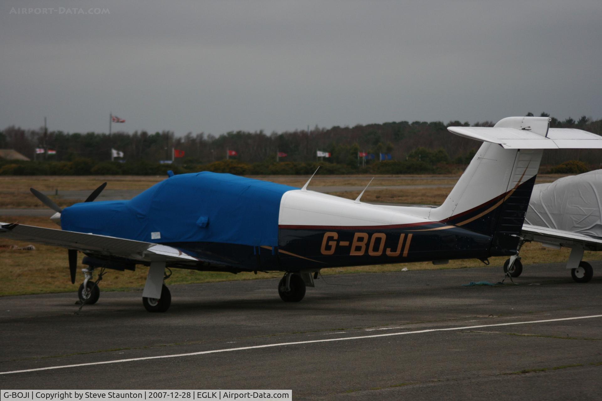 G-BOJI, 1979 Piper PA-28RT-201 Arrow IV C/N 28R-7918221, Taken at Blackbushe Airport 28th December 2007