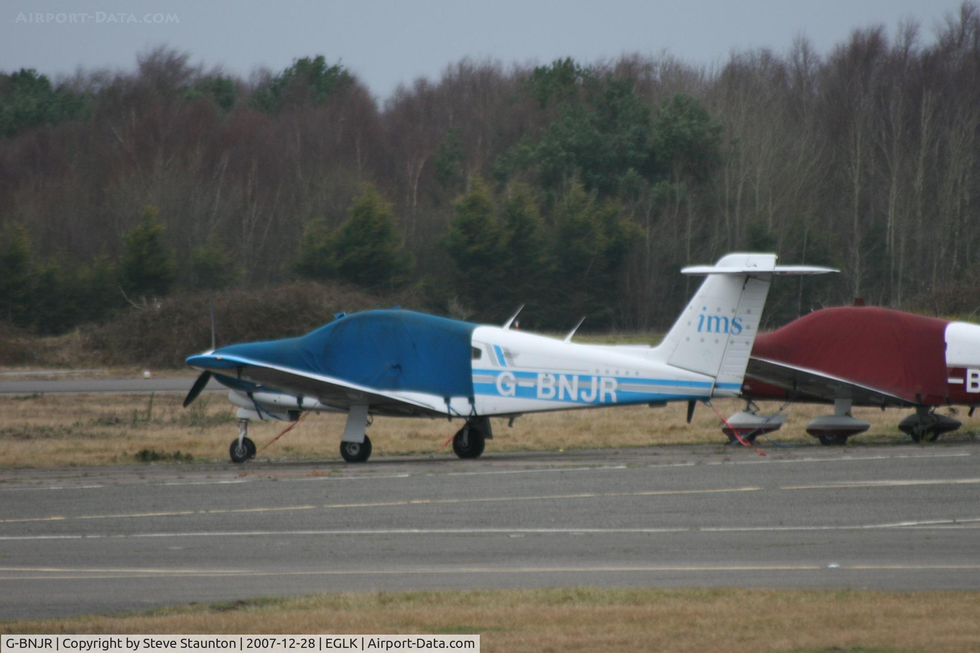 G-BNJR, 1980 Piper PA-28RT-201T Turbo Arrow IV Arrow IV C/N 28R-8031104, Taken at Blackbushe Airport 28th December 2007
