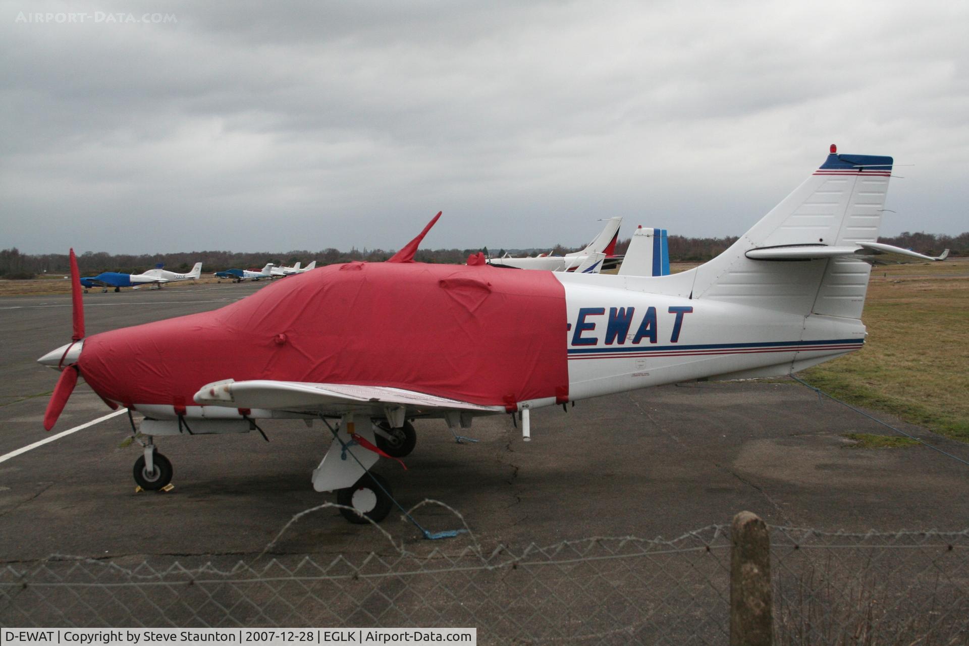 D-EWAT, Rockwell RC-114B C/N 146564, Taken at Blackbushe Airport 28th December 2007