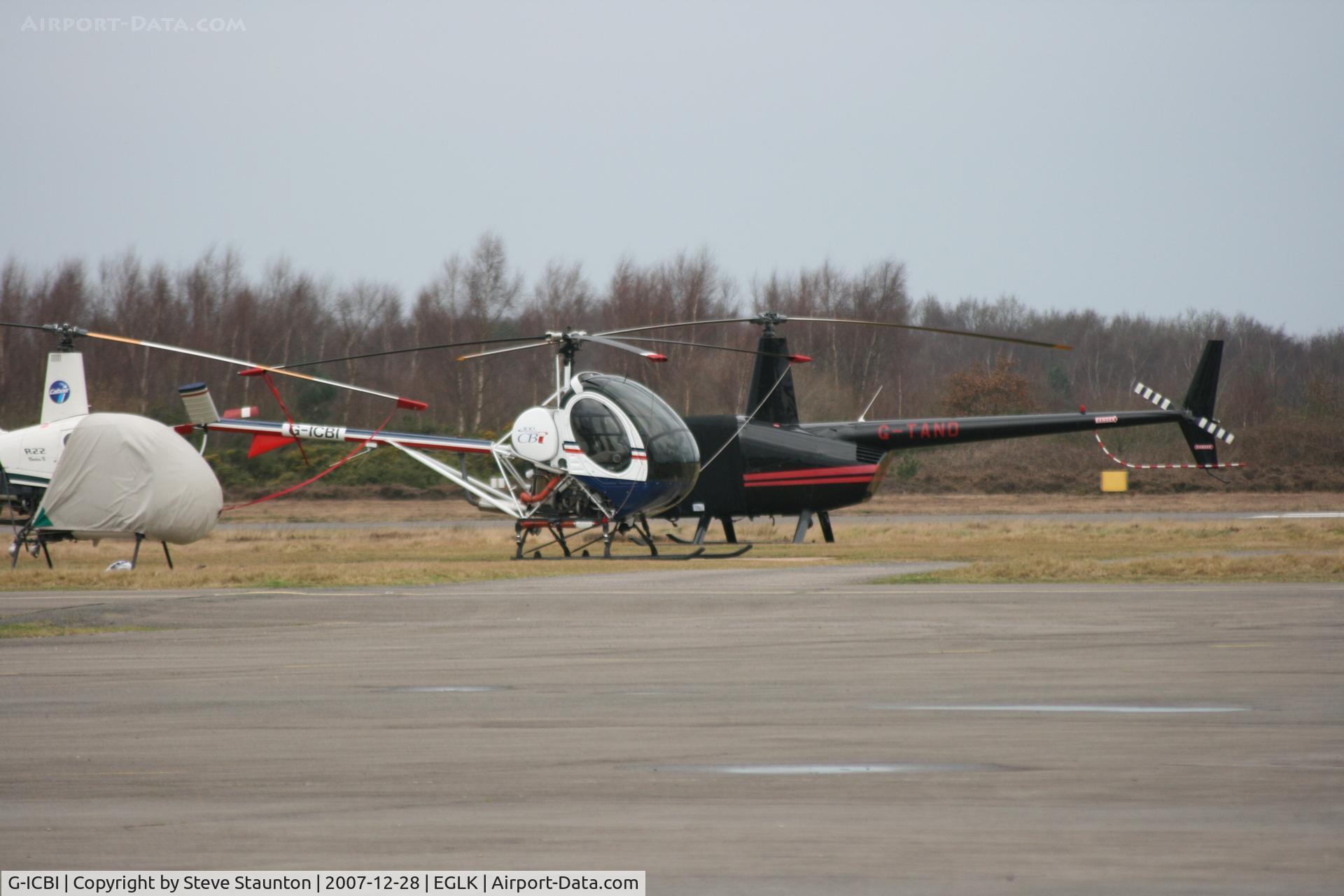 G-ICBI, 2007 Schweizer 269C-1 C/N 0272, Taken at Blackbushe Airport 28th December 2007
