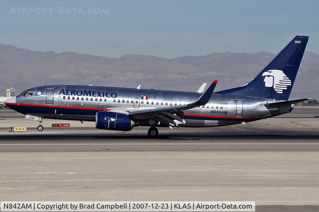N842AM, 2005 Boeing 737-752 C/N 32842, AeroMexico / 2005 Boeing 737-752 / My 4700th Upload.
