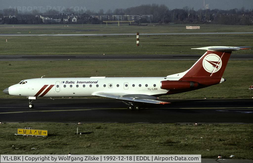 YL-LBK, Tupolev Tu-134A C/N 63425, visitor