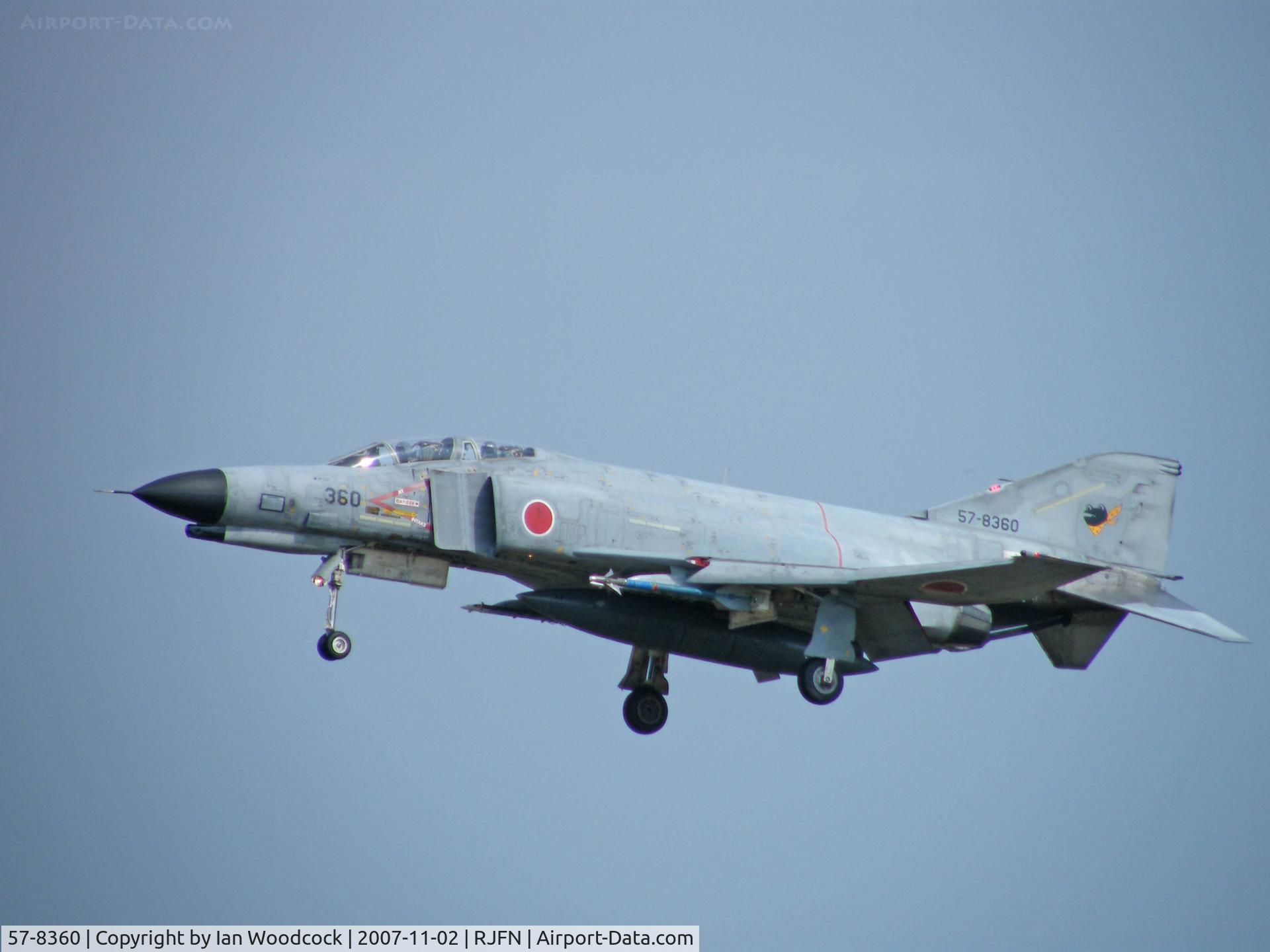 57-8360, McDonnell Douglas RF-4EJ Kai Phantom II C/N M060, McDonnell-Douglas F-4EJ/Nyutabaru AB