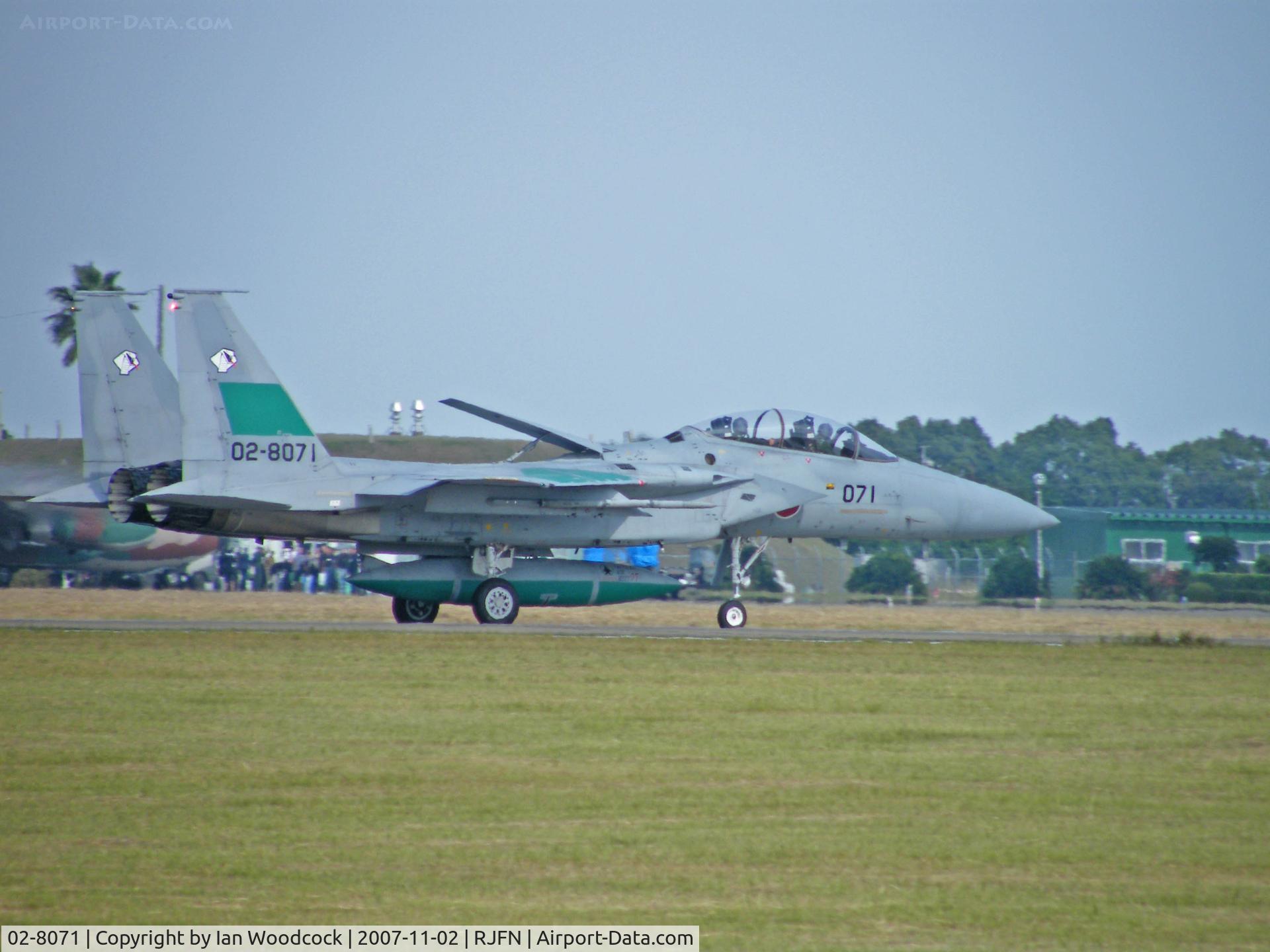 02-8071, Mitsubishi F-15DJ Eagle C/N Not found 02-8071, F-15-DJ/Nyutabaru AB