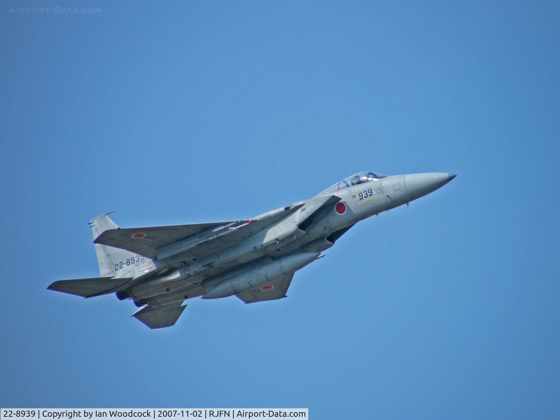22-8939, McDonnell Douglas F-15J Eagle C/N 139, F-15-DJ/Nyutabaru AB