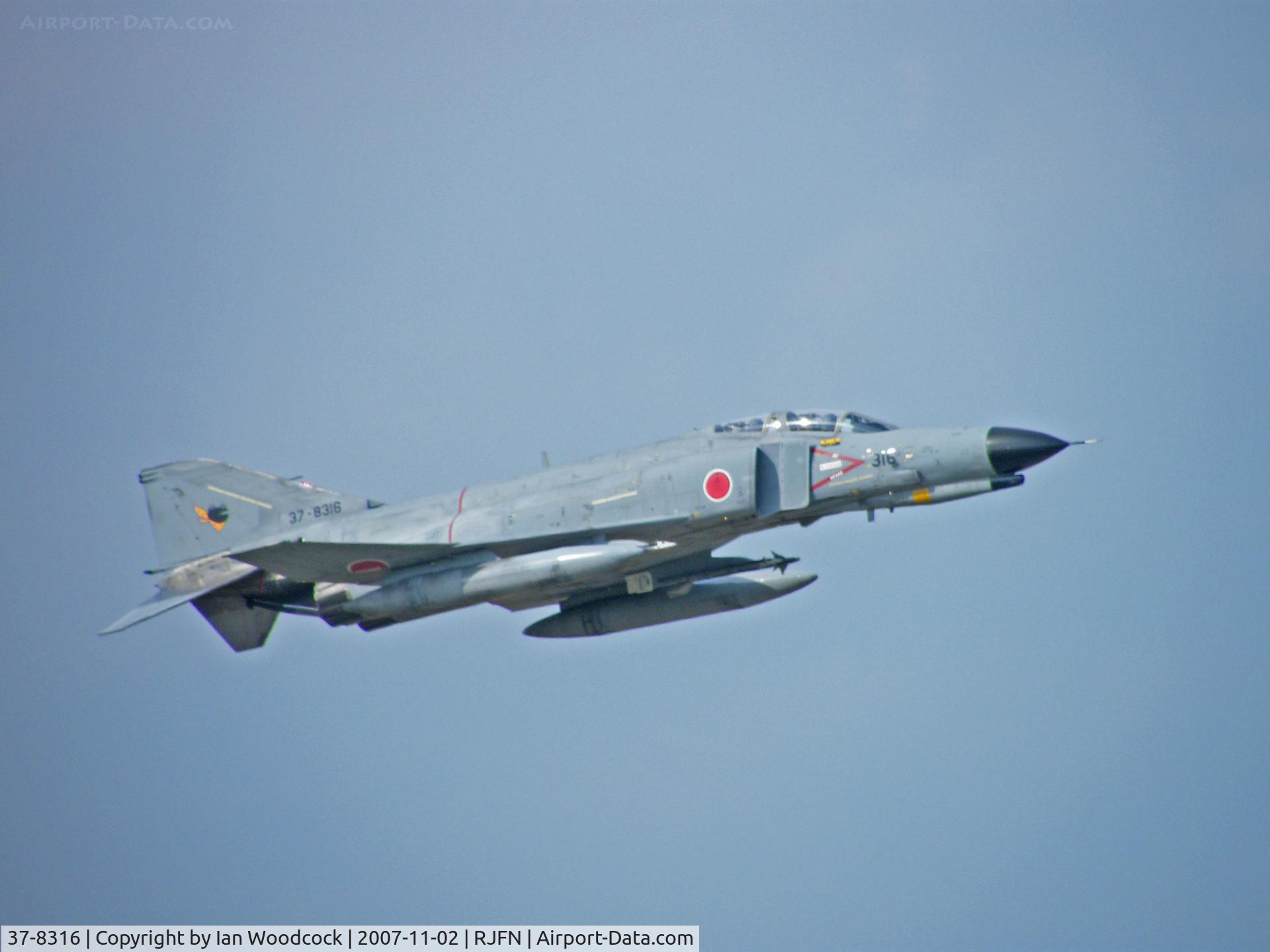 37-8316, Mitsubishi F-4EJ Kai Phantom II C/N M016, McDonnell-Douglas F-4EJ/Nyutabaru AB