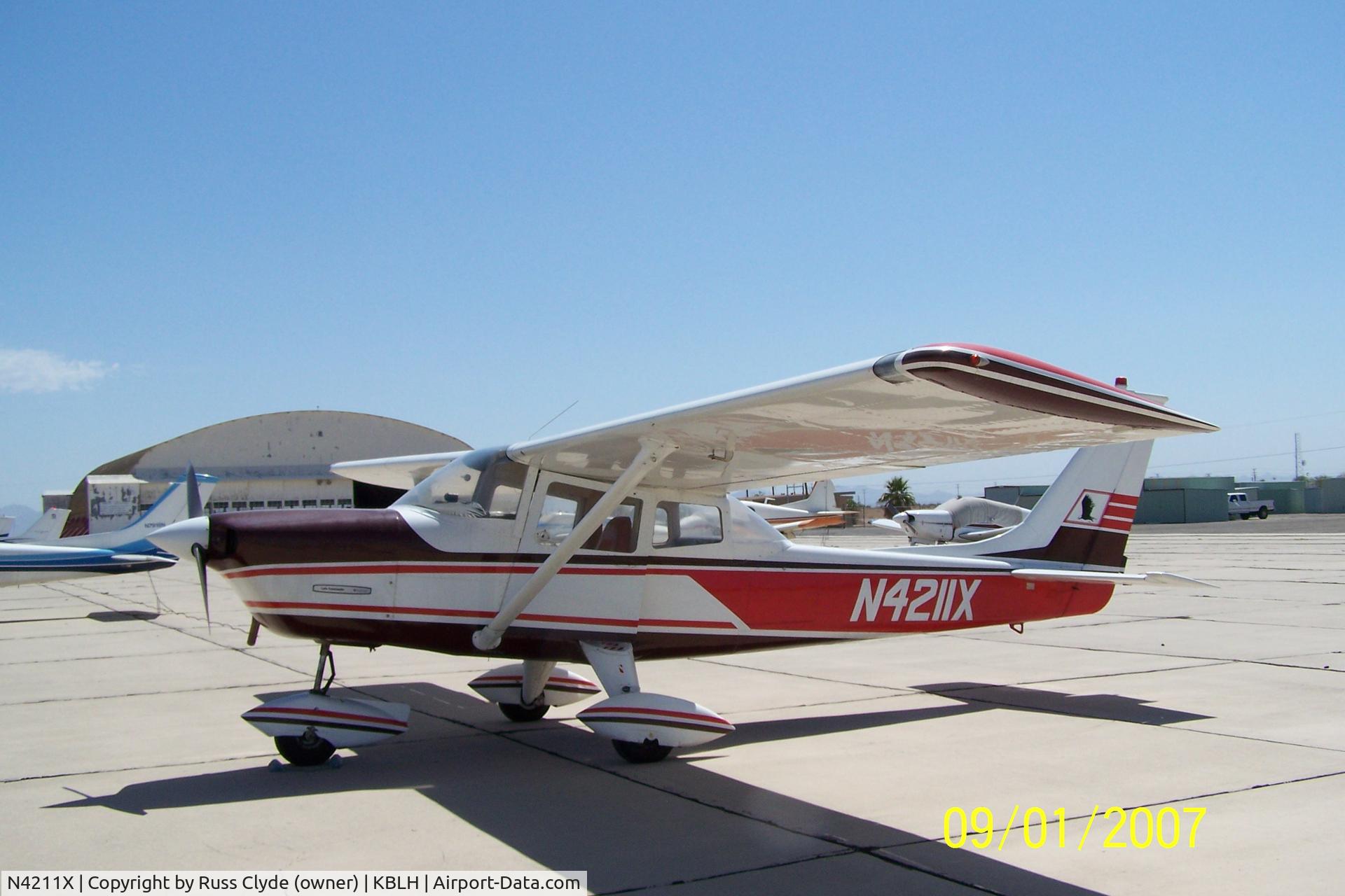 N4211X, 1971 Aero Commander 100-180 Lark Commander C/N 5211, Cross country to Blythe, Ca.