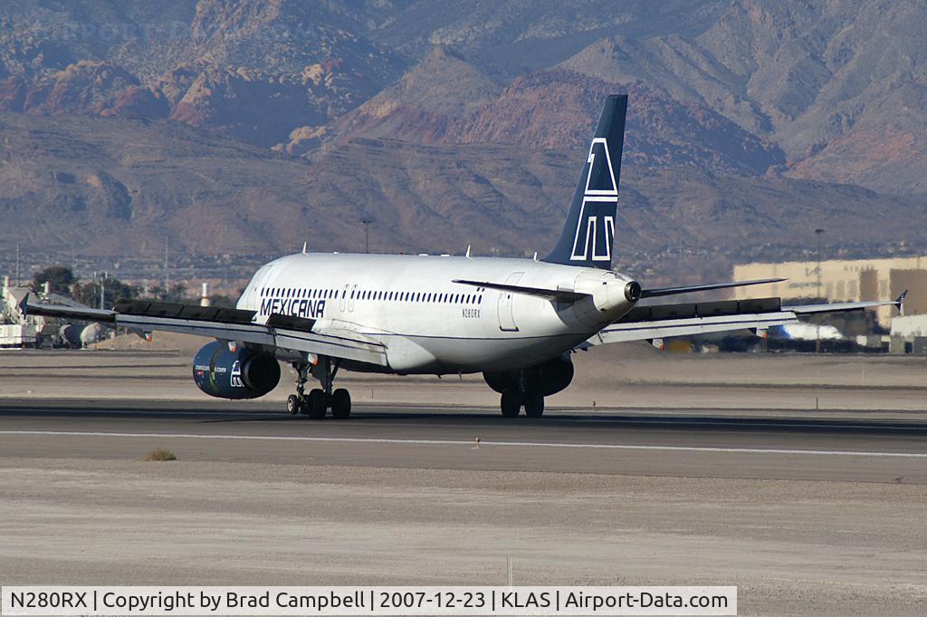 N280RX, 1991 Airbus A320-231 C/N 280, Mexicana / 1991 Airbus Industrie A320-231