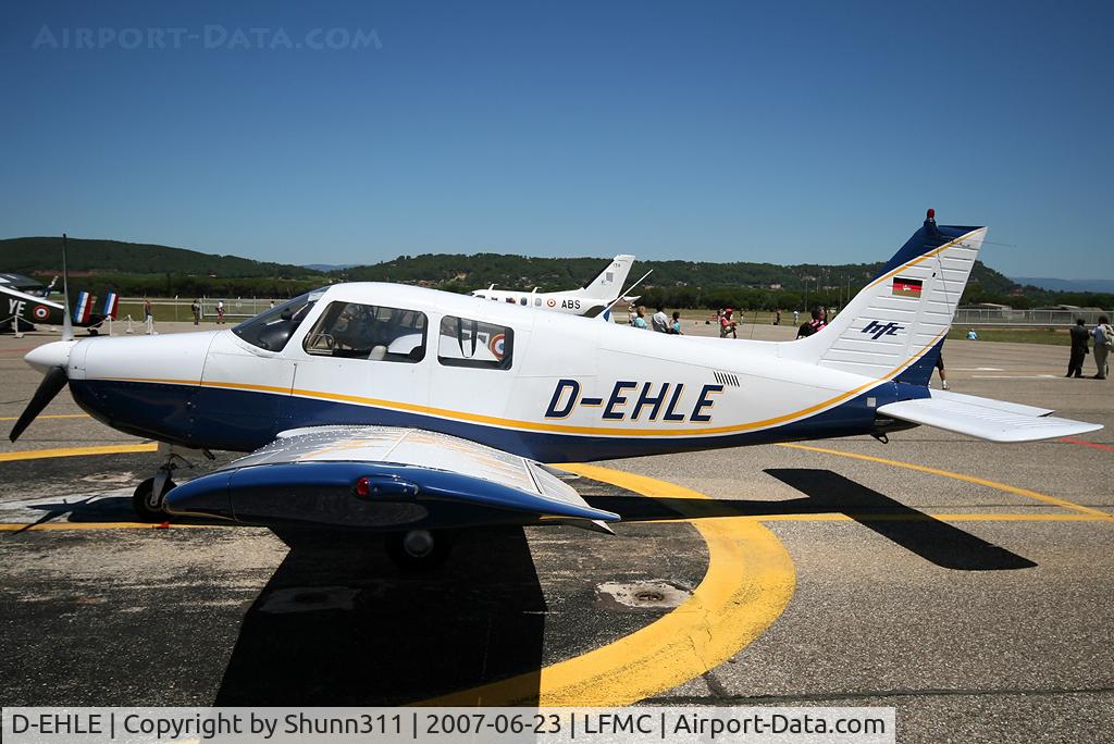 D-EHLE, Piper PA-28-161 C/N 2841081, Displayed during LFMC Airshow 2007