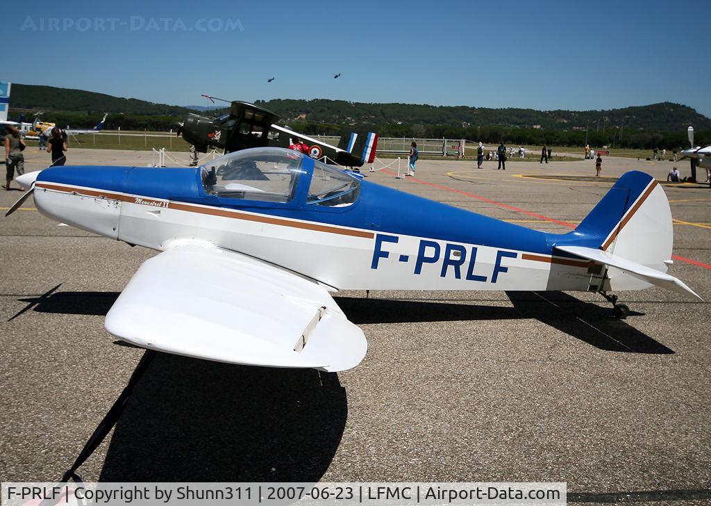 F-PRLF, Nicollier HN-700 Menestrel II C/N 50, Displayed during LFMC Airshow 2007