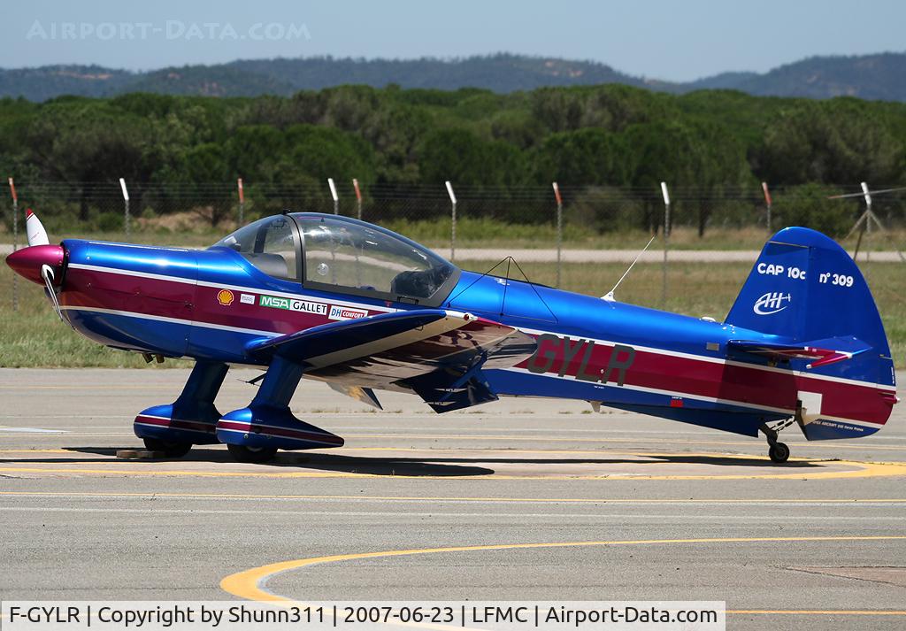 F-GYLR, Mudry CAP-10C C/N 309, Displayed and used during LFMC Airshow 2007