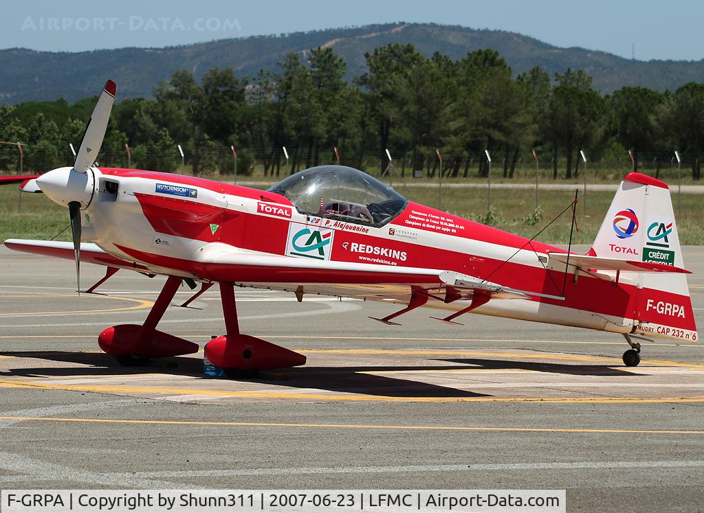 F-GRPA, Mudry CAP-232 C/N 06, Displayed and used during LMFC Airshow 2007