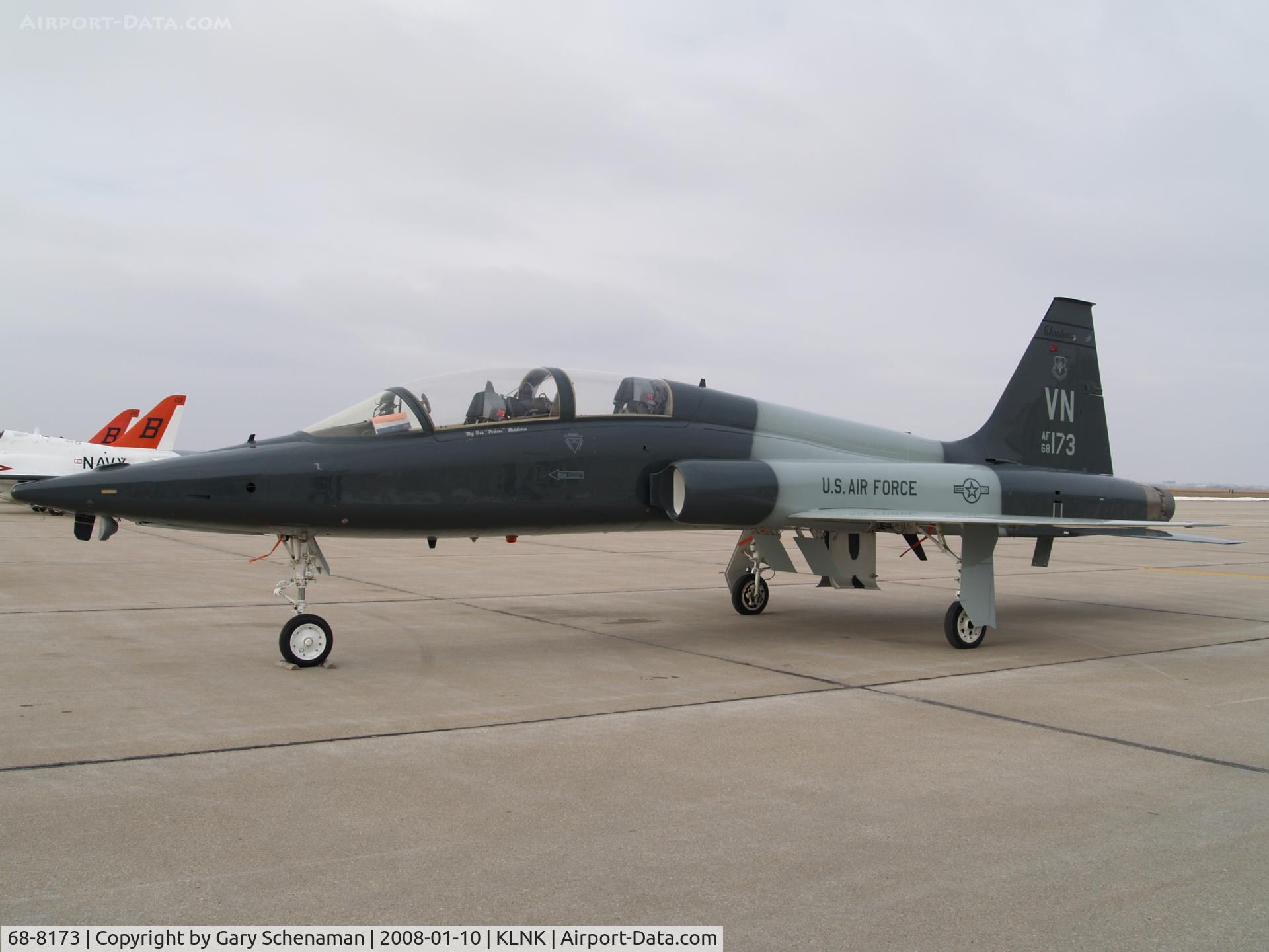 68-8173, 1968 Northrop T-38A Talon C/N T.6178, T-38 TALON