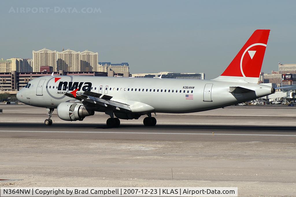 N364NW, 1999 Airbus A320-212 C/N 0962, Northwest Airlines / 1999 Airbus Industrie A320-212