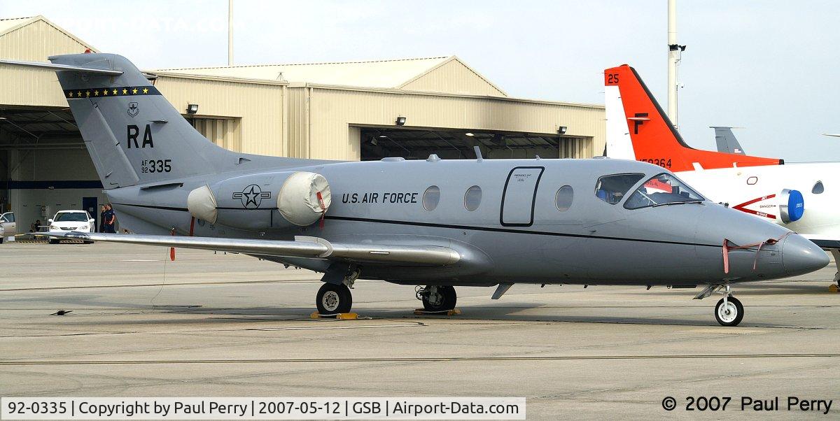 92-0335, 1992 Beechcraft T-1A jayhawk C/N TT-49, Along the line of other biz-to-mil birds