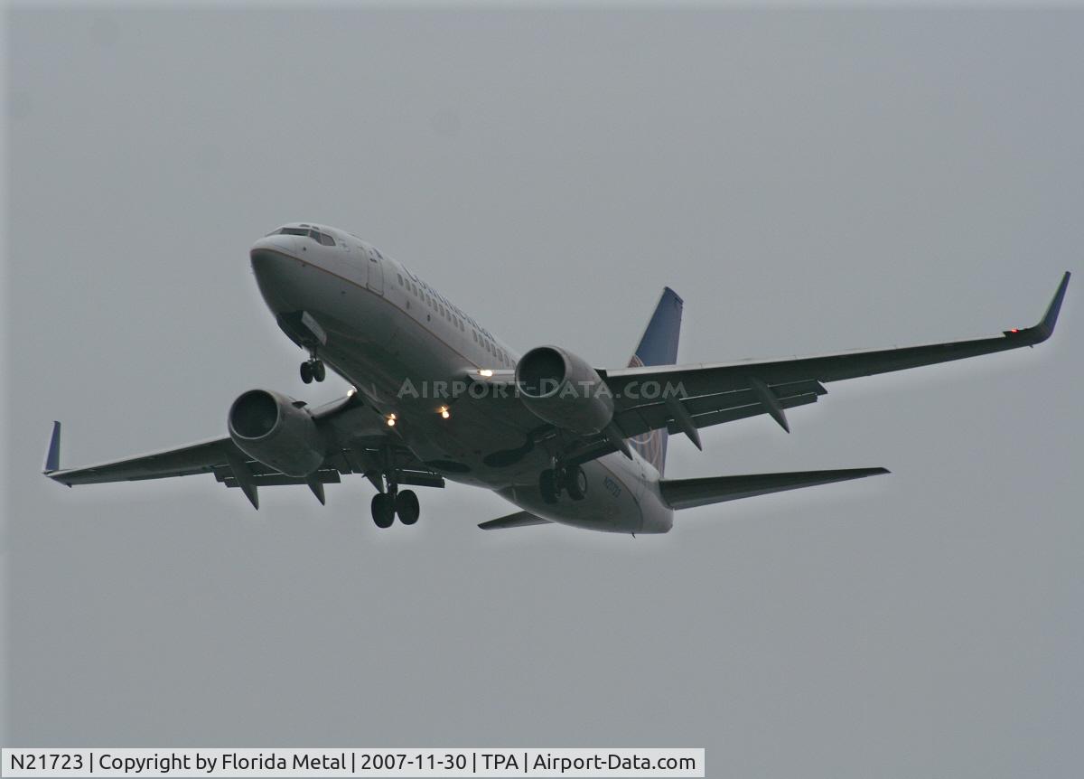 N21723, 1999 Boeing 737-724 C/N 28790, Continental