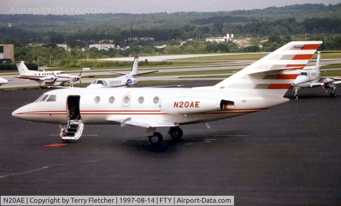 N20AE, 1971 Dassault Falcon (Mystere) 20F C/N 258, This registration was previously worn by a Dassault 20 Fan Jet Falcon cn 258 (now N300SF)