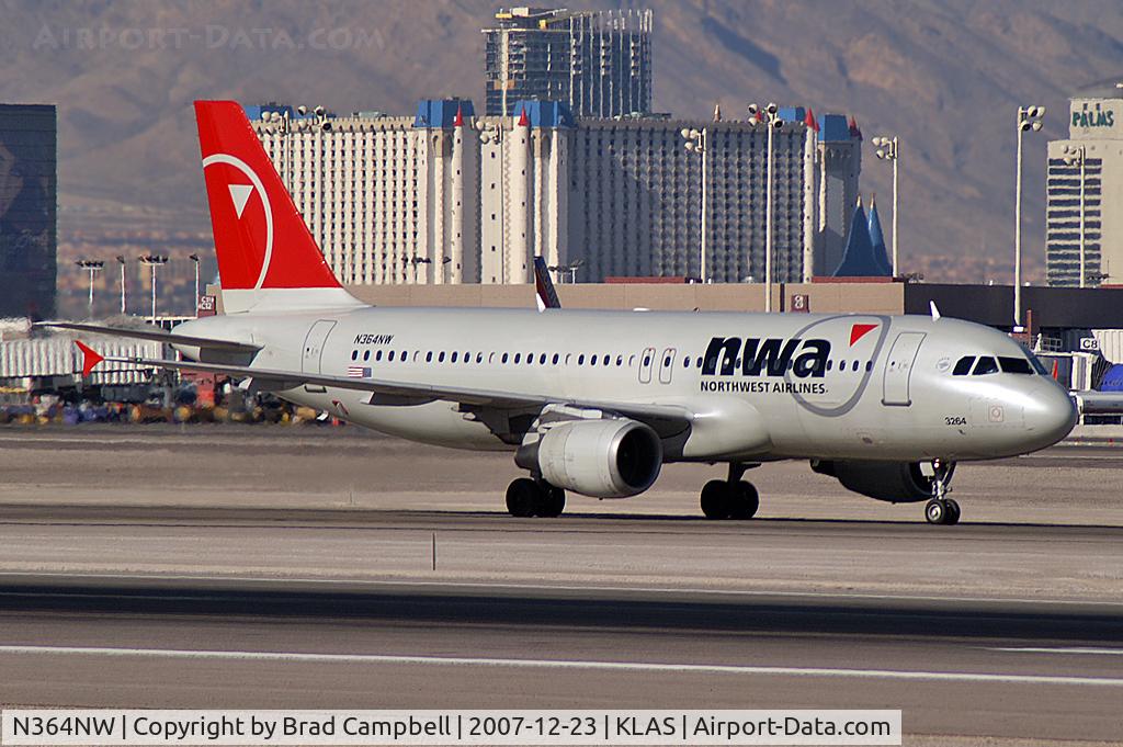 N364NW, 1999 Airbus A320-212 C/N 0962, Northwest Airlines / 1999 Airbus Industrie A320-212