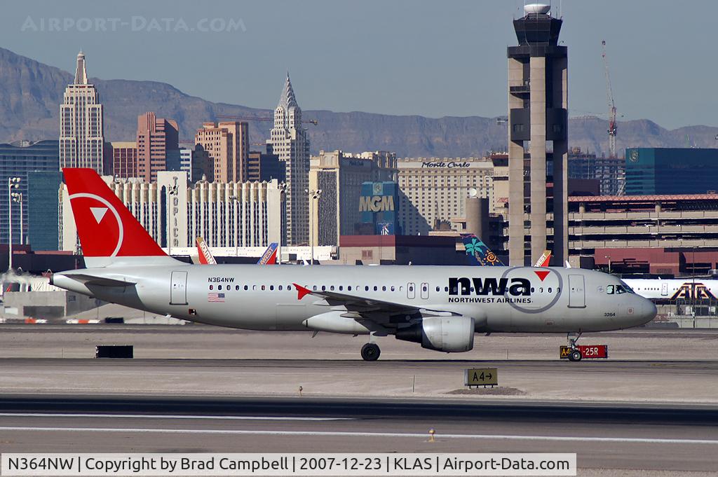 N364NW, 1999 Airbus A320-212 C/N 0962, Northwest Airlines / 1999 Airbus Industrie A320-212