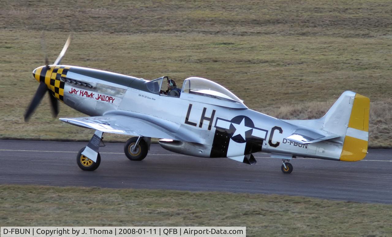 D-FBUN, 1944 North American P-51D Mustang C/N 122-39270, North American P-51D Mustang