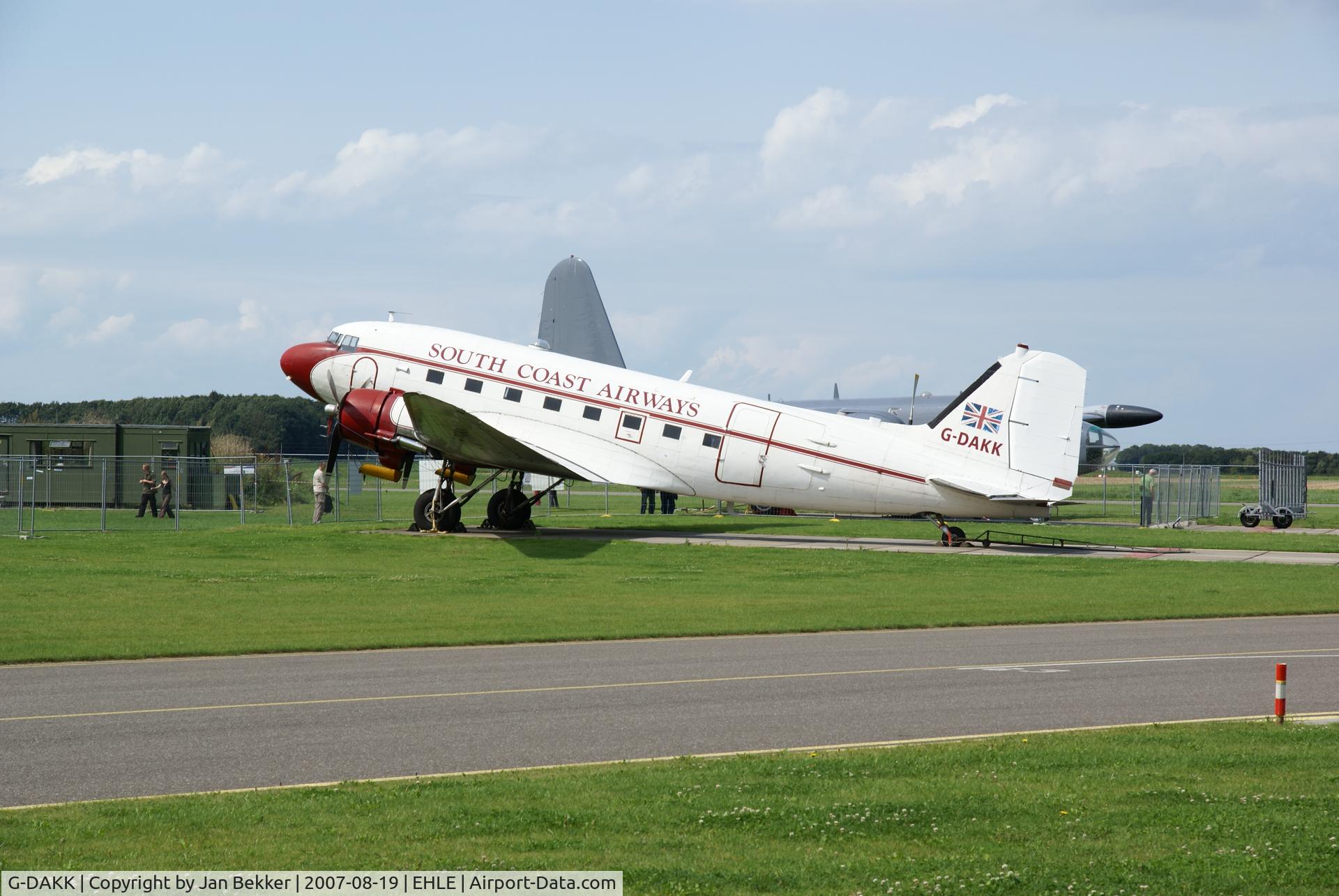 G-DAKK, 1942 Douglas DC-3C-S1C3G (C-47A) C/N 9798, On display on the Aviodrome  Lelystad