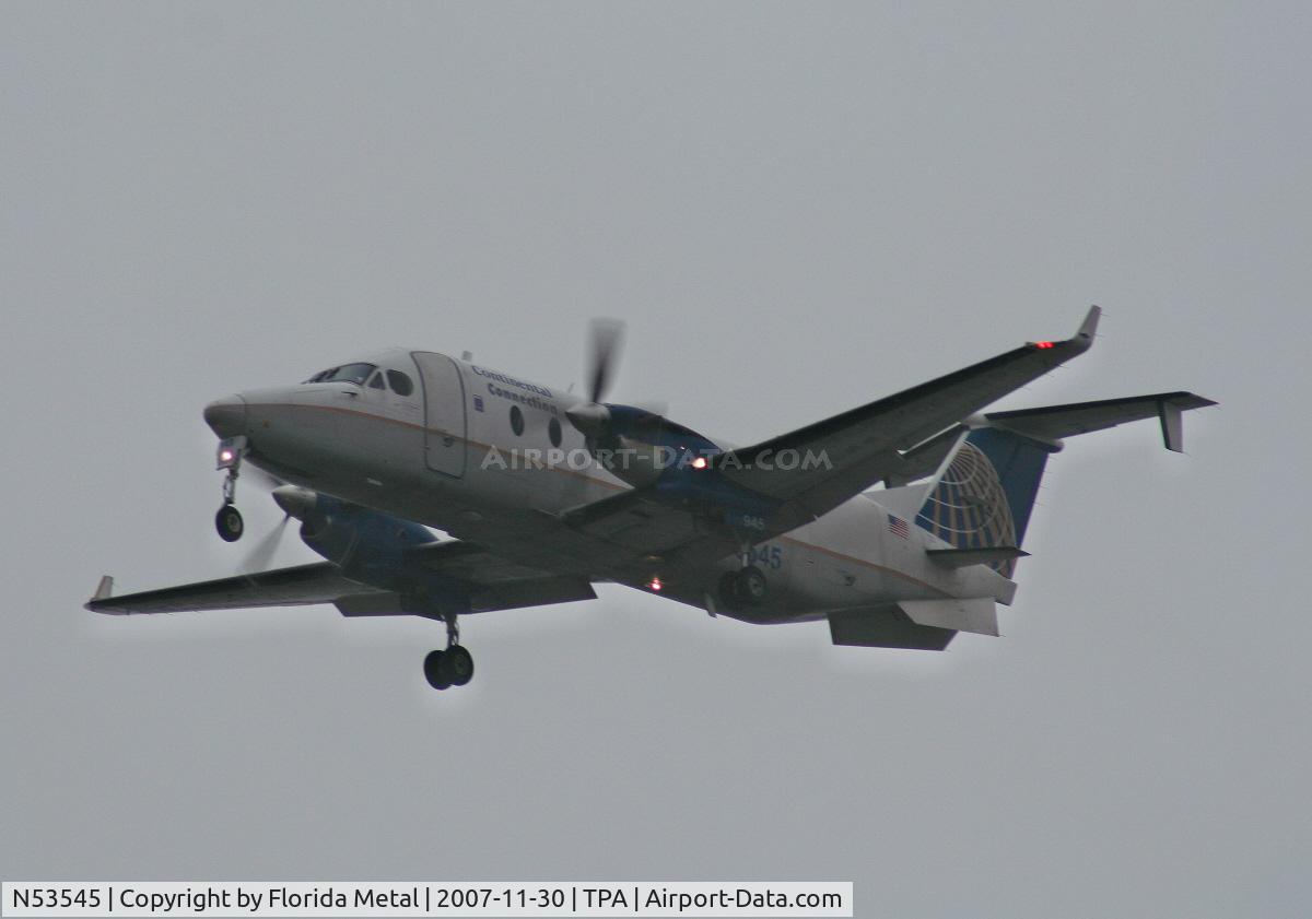 N53545, 1995 Beech 1900D C/N UE-185, Continental Connection