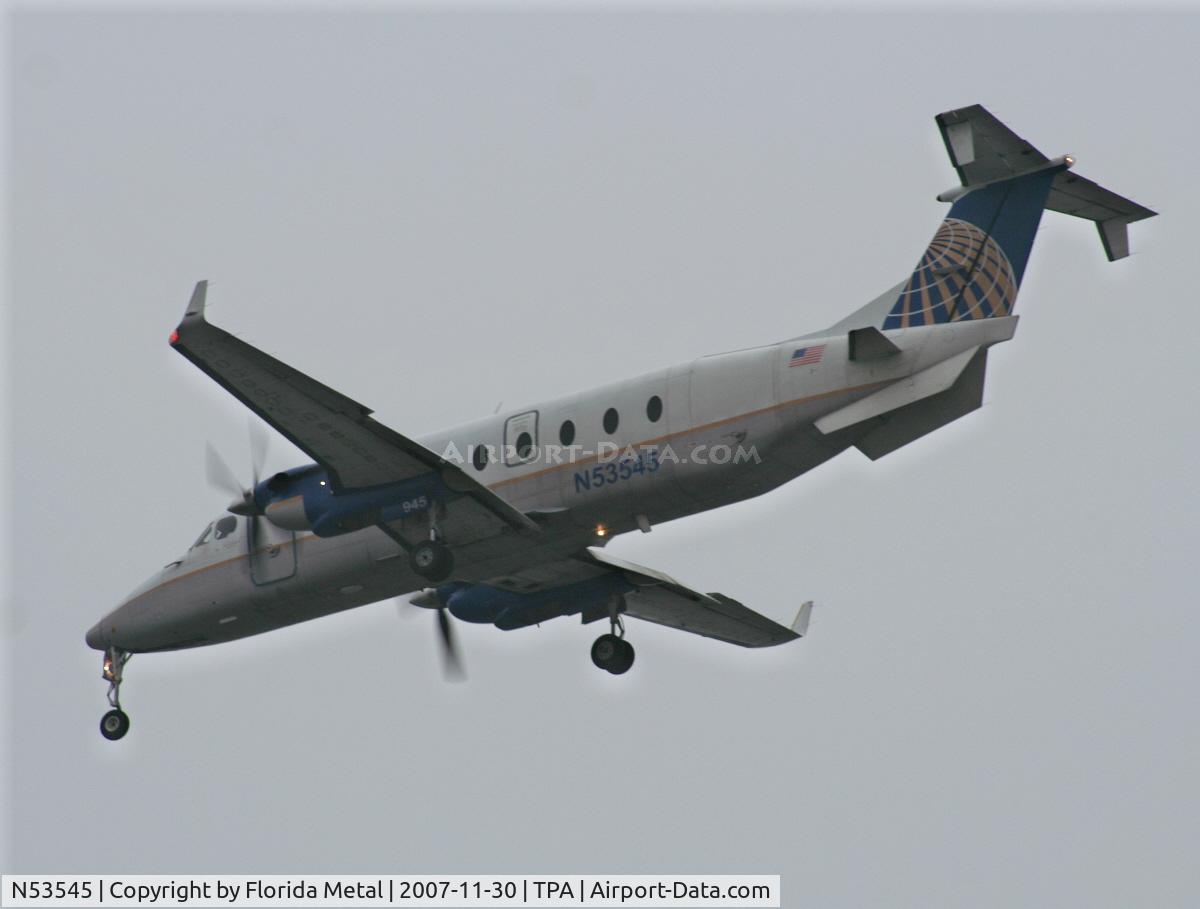 N53545, 1995 Beech 1900D C/N UE-185, Continental Connection