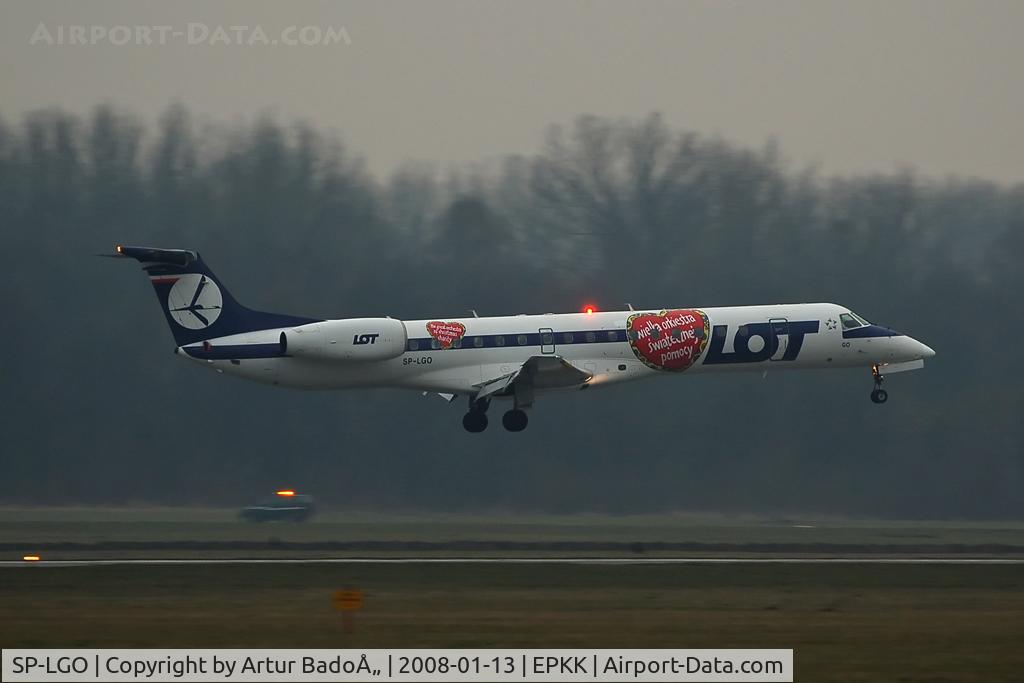 SP-LGO, 2002 Embraer EMB-145MP (ERJ-145MP) C/N 145560, LOT - Wielka Orkiestra Swiatecznej Pomocy