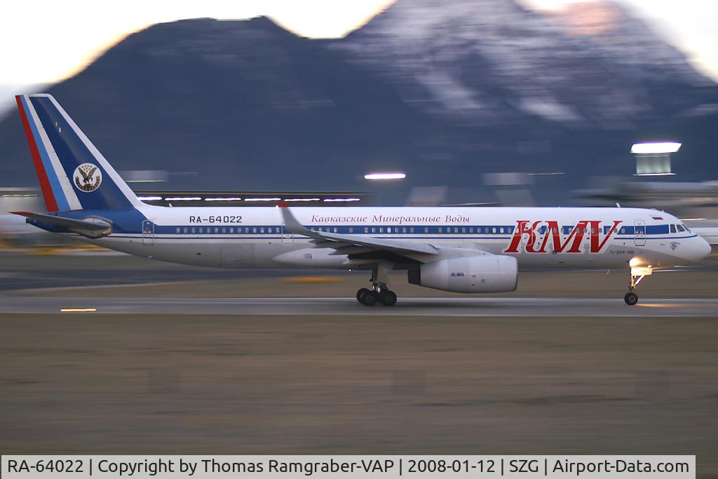 RA-64022, 1999 Tupolev 204-100 C/N 1450743164022, KMV - Kavkaszkie Mineralnye Vody Tupolev 204